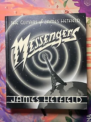 READ James Hetfield SIGNED Autographed Messengers Hardcover Metallica Ltd Ed #5 • £119.95