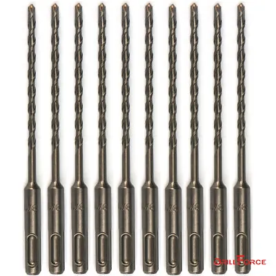 10PC 3/16  X6  Drill Bit Set SDS Plus Rotary Hammer Concrete Masonry Carbide Tip • $18.04