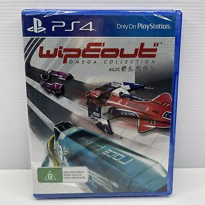 Wipeout Omega Collection Sony PlayStation 4 - PS4 Game New & SEALED - Free Post • $65