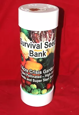 Survival Seed Bank / Heirloom Seeds Survival Seeds Full Acre Crisis Garden • $10