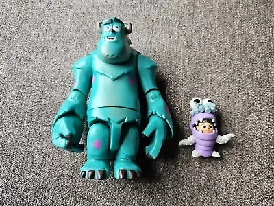 Disney Store Sulley With Boo Figure Pixar Toybox 6  Monsters Inc • $18