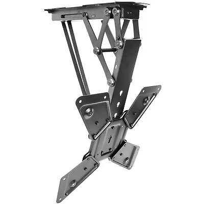 Electric Motorized Flip Down Pitched Roof Ceiling TV Mount For 23  To 55  Screen • $169.99