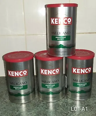 4x EMPTY KENCO MILLICANO CAN. IDEAL CRAFT STORAGE  • £3.50