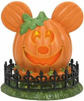 Department 56 6007731 Disney Village Mickey's Town Center Pumpkin • $50