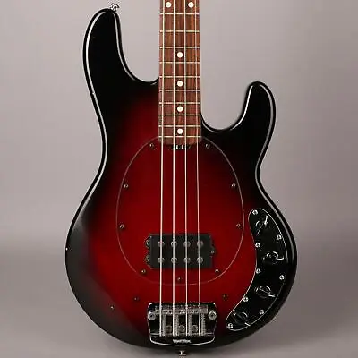 Ernie Ball Music Man USA StingRay 4 H - 2006 - Black Cherry Burst • $1575