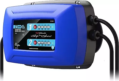 Full Automatic On-Board Marine Battery Charger 2 Bank Sequential Standard AGM • $180