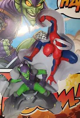 Marvel Spiderman SPIDEY & GREEN GOBLIN Hallmark Christmas Ornaments Hallmark • $19.99