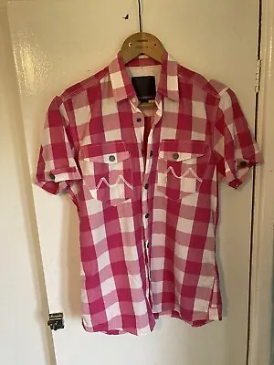 Duck And Cover (Abacus)Mens Summer Shirt Size Small Country And Western Shirt • £9.50
