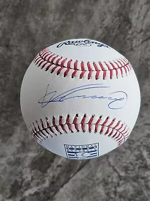 Vladimir Guerrero Sr Signed Rawlings HOF Baseball TRISTAR Authentication Sticker • $69.99