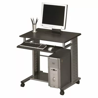 Safco Eastwinds Argo Mobile Metal Computer Cart In Black Anthracite • $176.08
