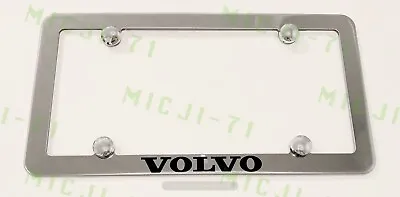 Volvo Stainless Steel License Plate Frame Holder Rust Free • $26.99