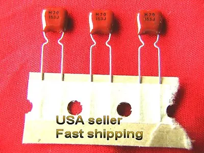 12 Pcs  -  .015uf  (0.015uf)  50v Epoxy Dipped  Metalized Film Capacitors • $3