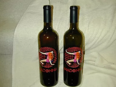 (3) Madonna  Red  wine Bottles Empty Confessions On A Dance Floor • $399.98