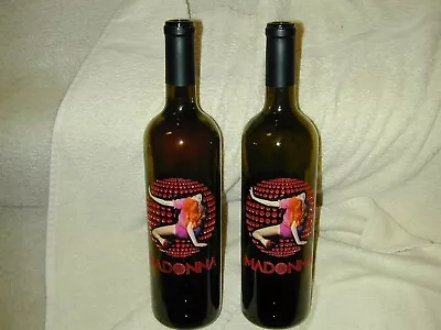 (5) Madonna  Red  wine Bottles Empty Confessions On A Dance Floor • $629.98