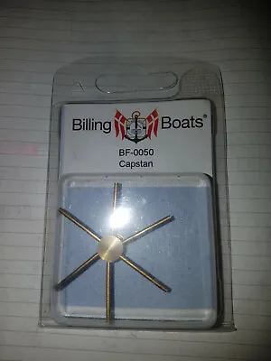 BILLING BOATS - BF-0050 Capstan With Hand Spokes 11 X 45mm (1) BRAND NEW • $16