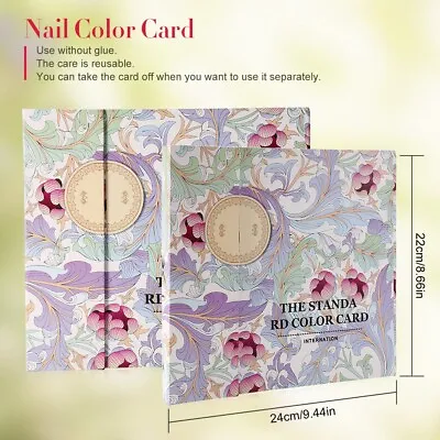 120 Nail Color Display Chart Book For Nail Art Showing Board • $18.99