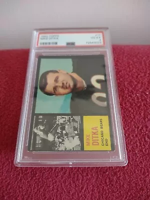 1962 Topps Mike Ditka Rookie Card Graded Psa 4 Fresh • $369.99