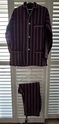 Christian Dior Monsieur Pajama Set Men's M Pants & Button Up Shirt Pockets • $75