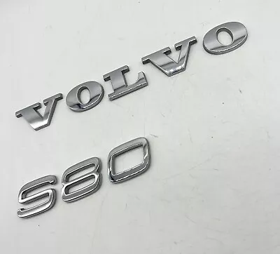 99 00 01 02 03 04 05 06 VOLVO S80 Rear Lid Chrome Emblem Logo Badge Sign • $15