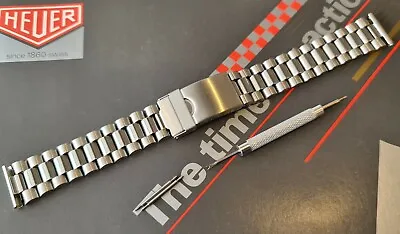  Bracelet To Fit Tag Heuer Vintage F1 Formula One 18mm Tool + S Bars • £25