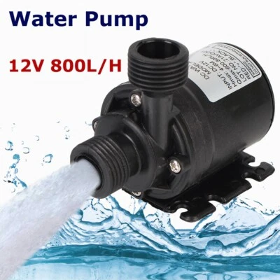 $15.99 • Buy 12V High Pressure Brushless Submersible Water Pump 130 PSI Self Priming Small