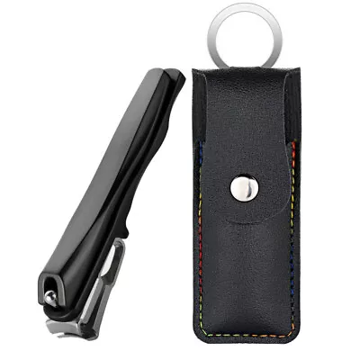 File For Seniors With Case 360 Rotating Ergonomic Gift Nail Clippers Long Handle • £6.49