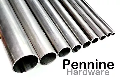 £11 • Buy ERW MILD STEEL ROUND TUBE Metal Pipe Metalworking Bandsaw Cut MIG TIG Welding
