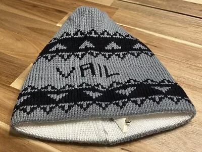 Vintage Penthouse Knits Vail Colorado Knit Downhill Ski Hat Skiing Hat Beanie • $25