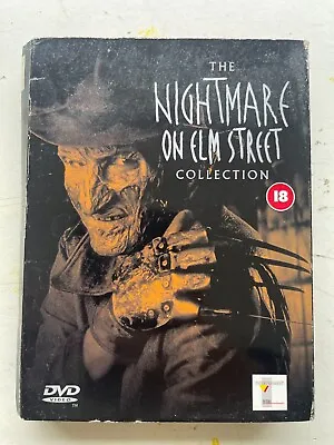A Nightmare On Elm Street Collection Parts 1-5 DVD HORROR THRILLER • £15