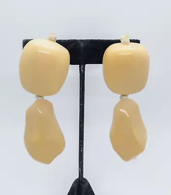 Gerda Lynggaard Monies Big Bone Clip On Earrings • $199