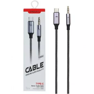 Male To Male USB Type C To 3.5mm AUX Cable Audio Headphone Stereo Extension Cord • $10.99