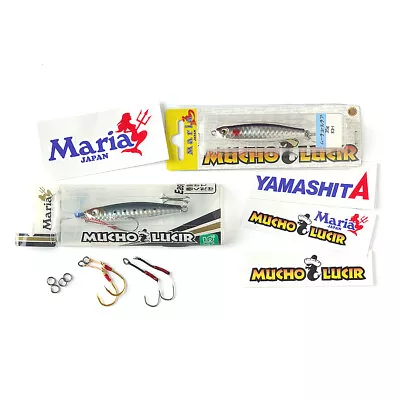 Original 35g/1.23oz(KIH) 40g/1.4oz(09H) Maria Mucho Lucir Micro Jig + Stickers • $39.50