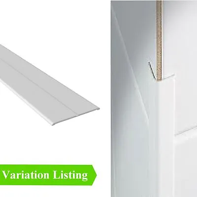  UPVC Plastic Flexi Flexible Angle Cover Trim X 5 Metres  White / Cream / Brown • £21.99