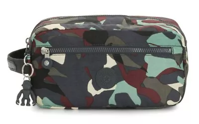 £46.80 • Buy Kipling AGOT Toiletry Bag In Camo Large