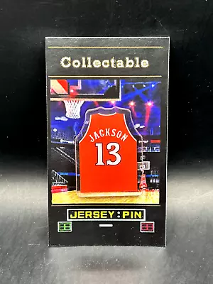 St. Johns Redstorm Mark Jackson  Jersey Lapel Pin-Classic RETRO Collectible • $9.99