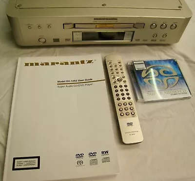 Marantz Super Audio CD/DVD Player. Made In Japan. Champaign Gold. • $1399