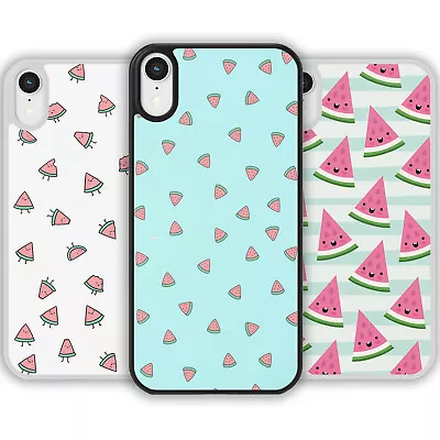 CUTE WATERMELON PATTERN Kawaii Phone Case Cover For IPhone Samsung Galaxy Gift • £6.79