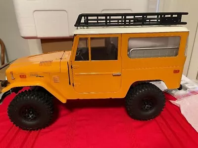 FMS 1/10 Toyota Land Cruiser FJ40 RTR Electric Trail Truck (Yellow) • $319.99