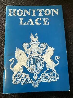 Honiton Lace History Booklet By P M Inder Exeter Museums Devon 1985 • £5.99