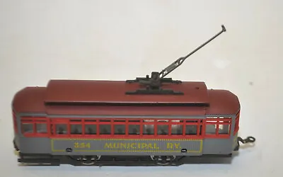 Vintage Mehano Mehanotehnika Municipal RY #354 Trolley Electric Urban Rail Car • $24.95