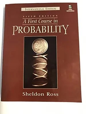 A First Course In Probability (with D... By Ross Sheldon M. Mixed Media Product • $10