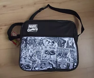 £8.99 • Buy Kids Marvel Comics Satchel Messenger Bag Boys Cross Over School Bag NEW