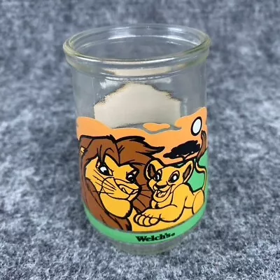 Welch’s Lion King 2 Simba’s Pride The Circle Of Life Continues Glass Jelly Jar • $4.27