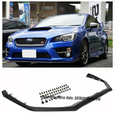 $584.99 • Buy Jdm Style V Limited Front Lip Subaru Impreza Wrx Sti 15-up Bumper Spoiler Kit