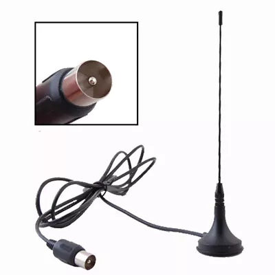 Aerial DVB-T Mini HDTV Magnetic 5dBi 1.5 M(5 Ft) Antenna With Magnetic Base • £2.84