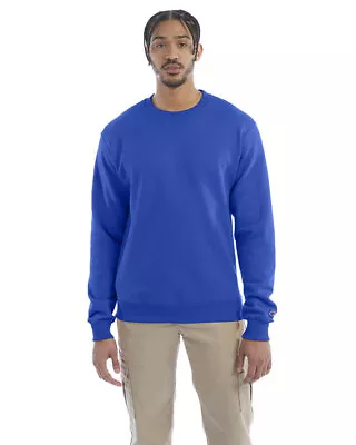 Champion S600 Unisex Long Sleeve Cotton/Poly Powerblend Crewneck Sweatshirt • $26.73