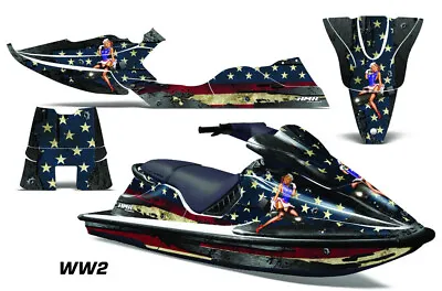 $419.95 • Buy Jet Ski Graphics Kit PWC Decal Sticker Wrap For Sea-Doo XP 1994-1996 WW2