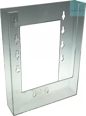 A5 Wall Mount Leaflet Holder Display - Clear Acrylic 5-Pack Organizer • £29.11