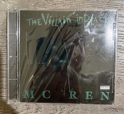 MC Ren - Da Villain In Black (1996) Epic Records CD - New Sealed (Cracked Case) • $74.99