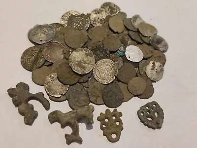 Huge 112 Coin Lot Medieval Hammered Crusader • $23.50